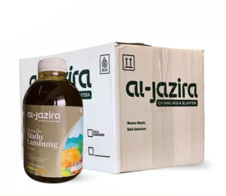 Al-Jazira Madu Herbal Lambung 1Kg Isi-6Pcs